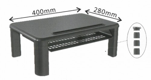 可調節高度顯示器座