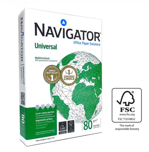 Navigator Universal A4 影印紙 80gm FSC認證 